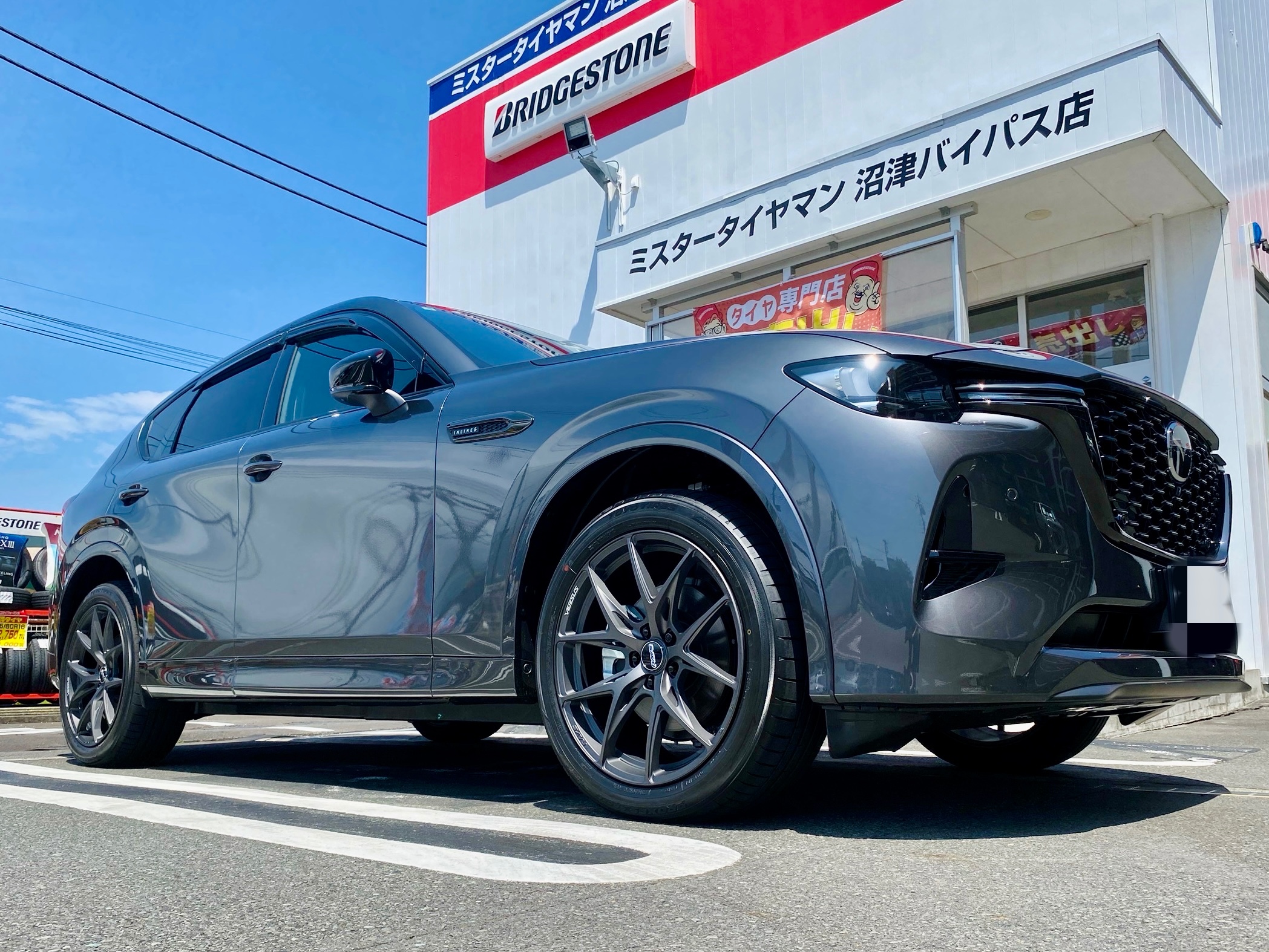 RAYS】これぞ大人のこだわりスポーツ感！！CX-60にVV21Sの20インチ装着