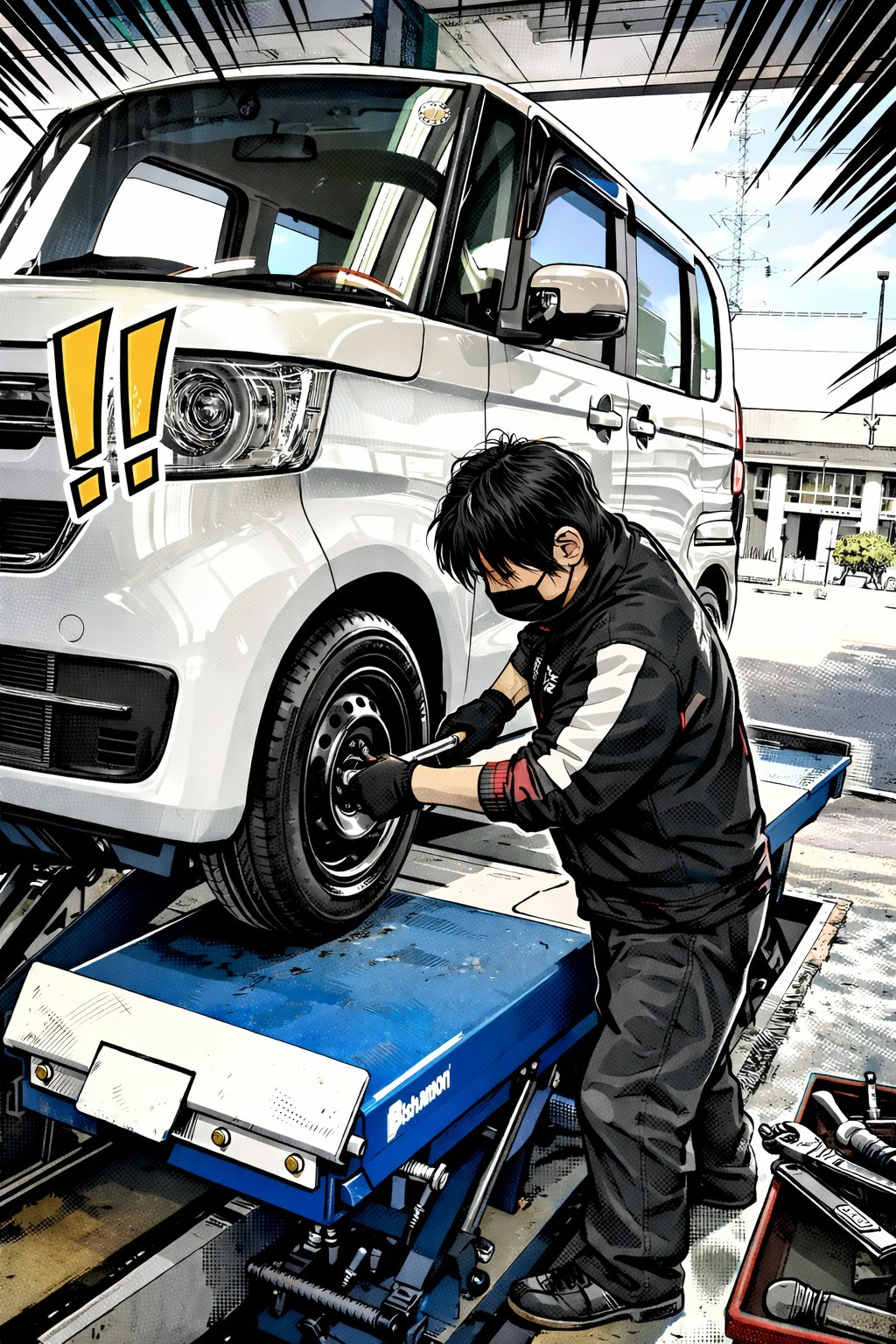 トルクレンチでしっかり均等に！ | お知らせ | ミスタータイヤマン 西