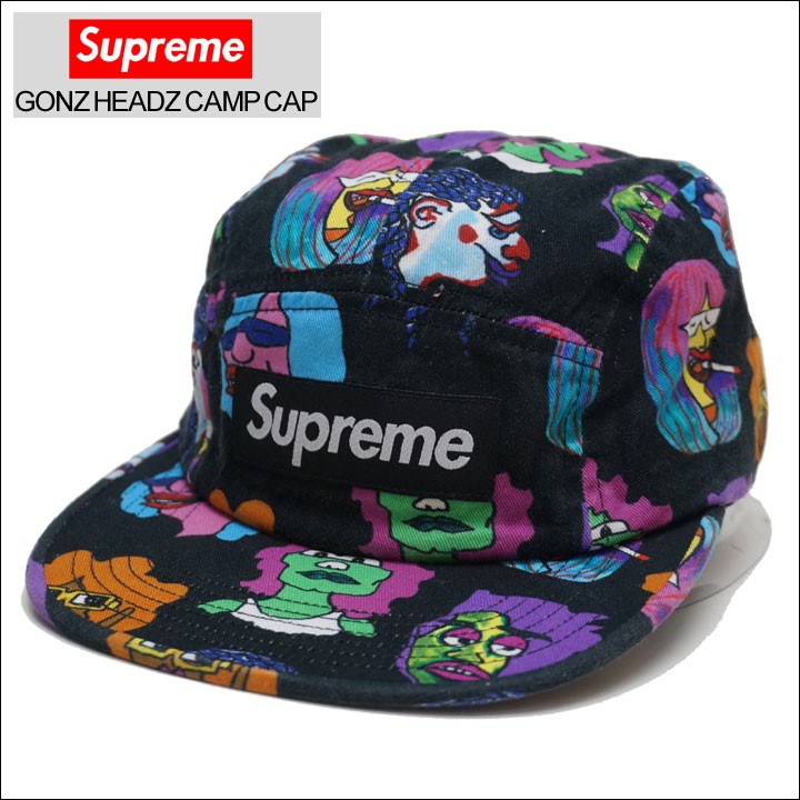 SUPREME / GONZ HEADZ CAMP CAP