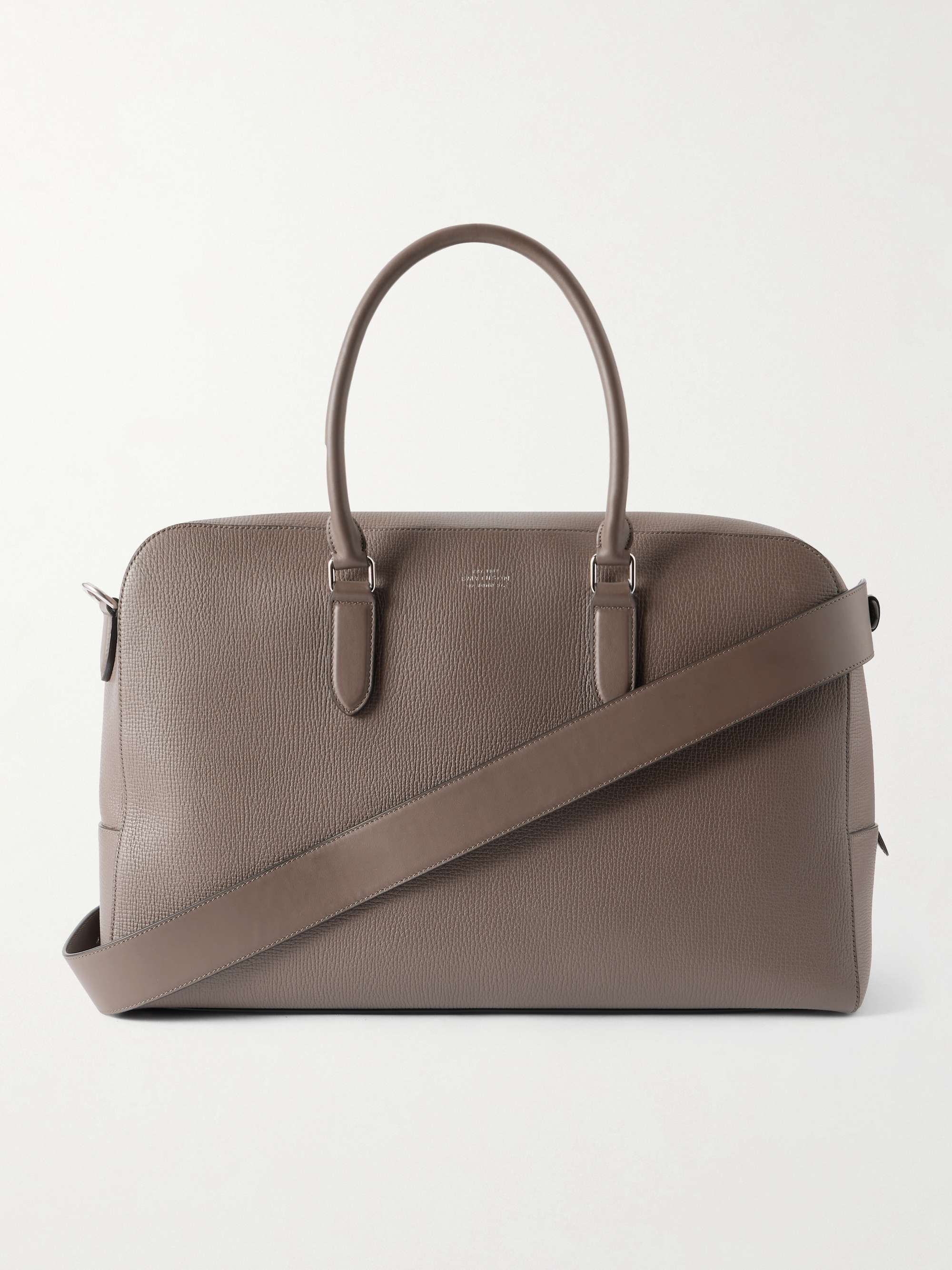 HUMAN MADE Boston Logo-Print Cotton-Canvas Weekend Bag for Men