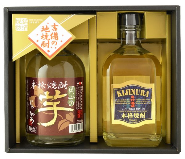 本格焼酎 芋じゃがぁ・本格米焼酎 鬼神温羅 原酒44度セット | 宮下酒造