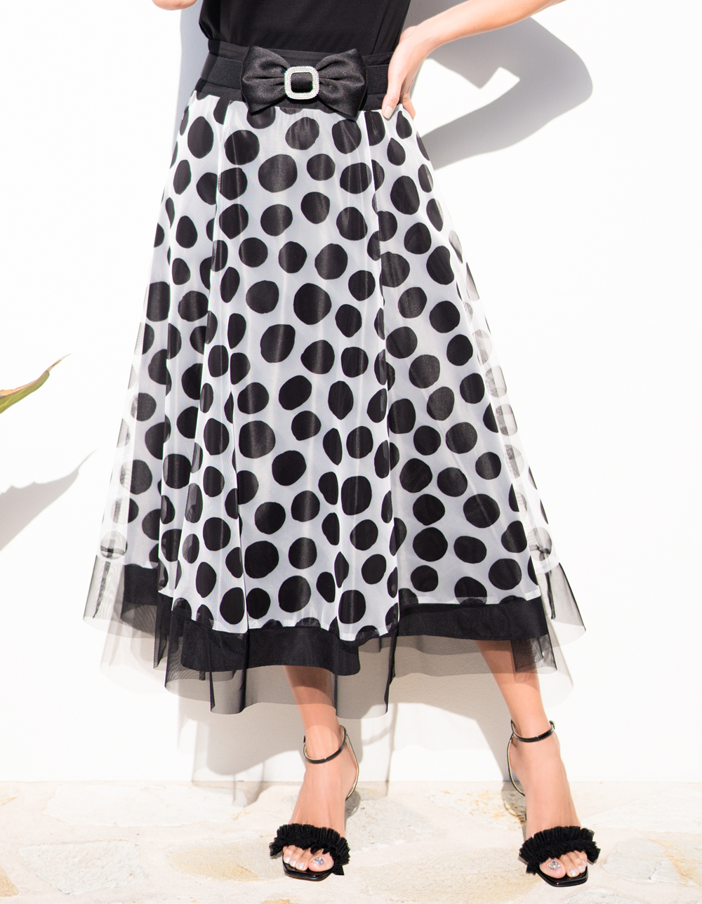 大水玉チュールスカート | msgracy