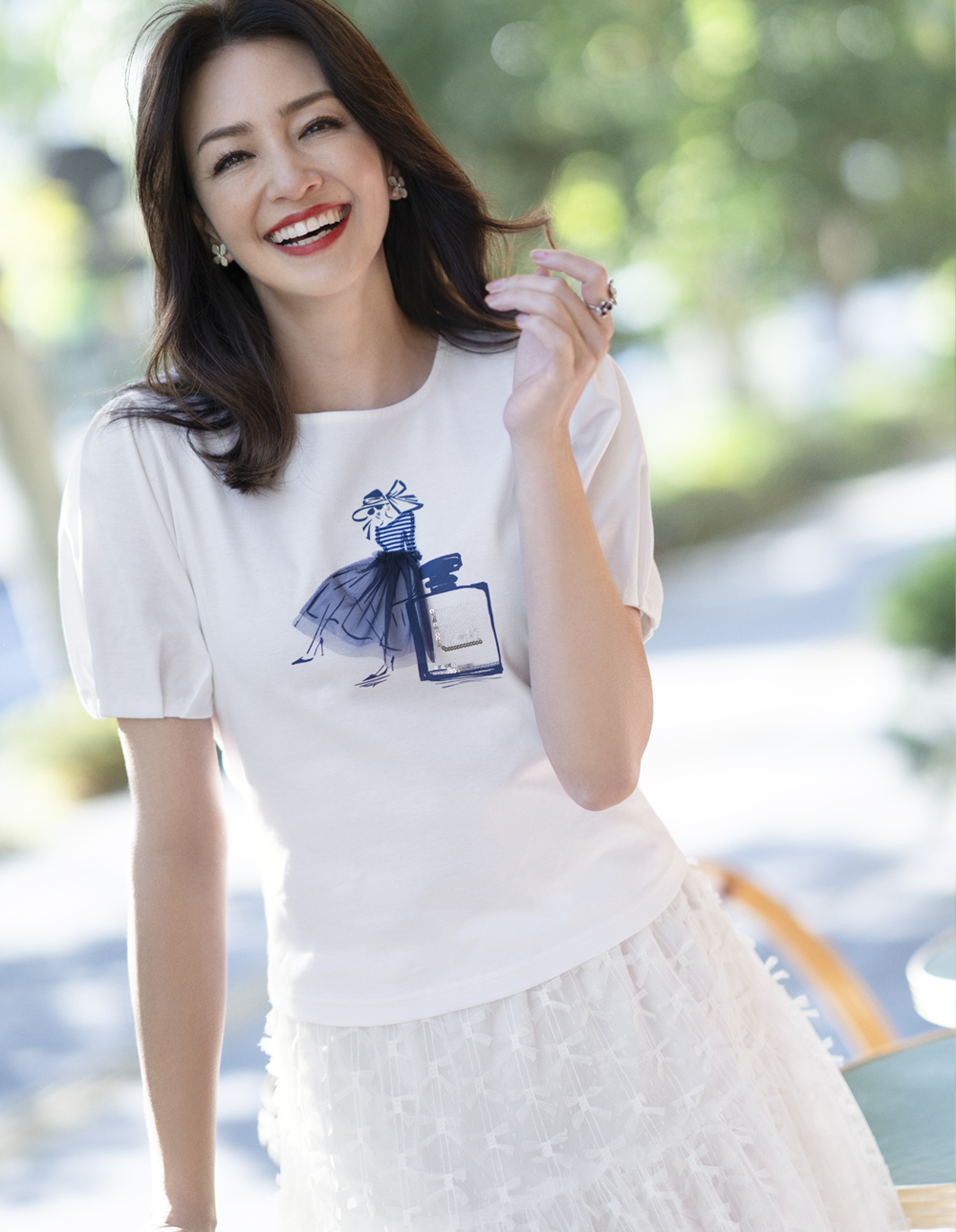 リボン浮かぶチュールスカート | msgracy