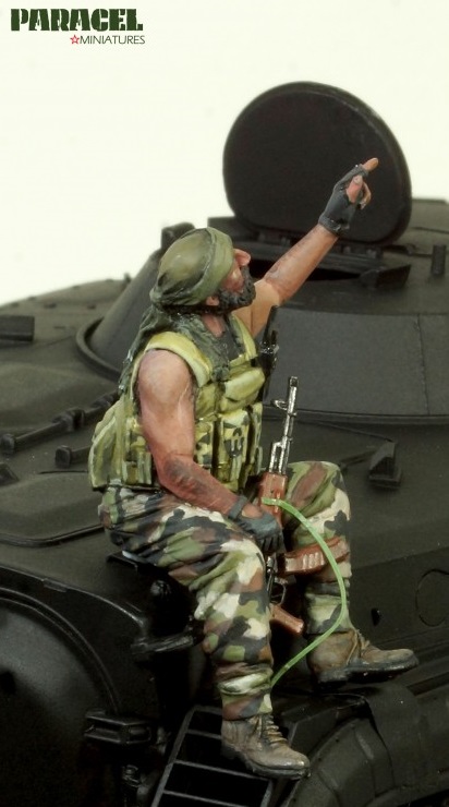 Paracel Miniatures[MW3518]1/35 シリア政府軍/自由シリア軍 AFV跨乗兵
