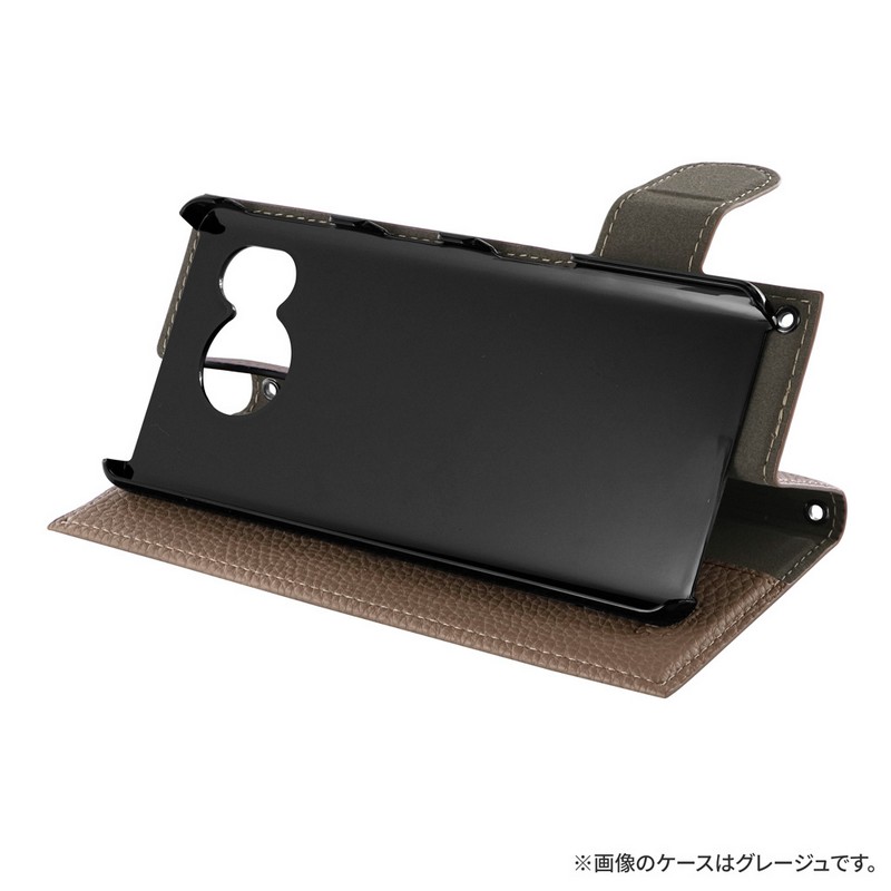 AQUOS sense7 SH-53C/SHG10 ショルダーストラップ付きPUレザーフラップ