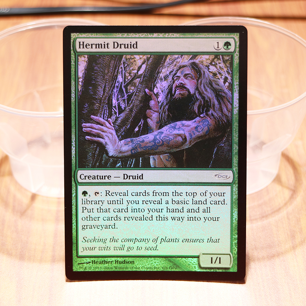 Hermit Druid Judge Gift Cards 2004 G04 foil magic the gathering