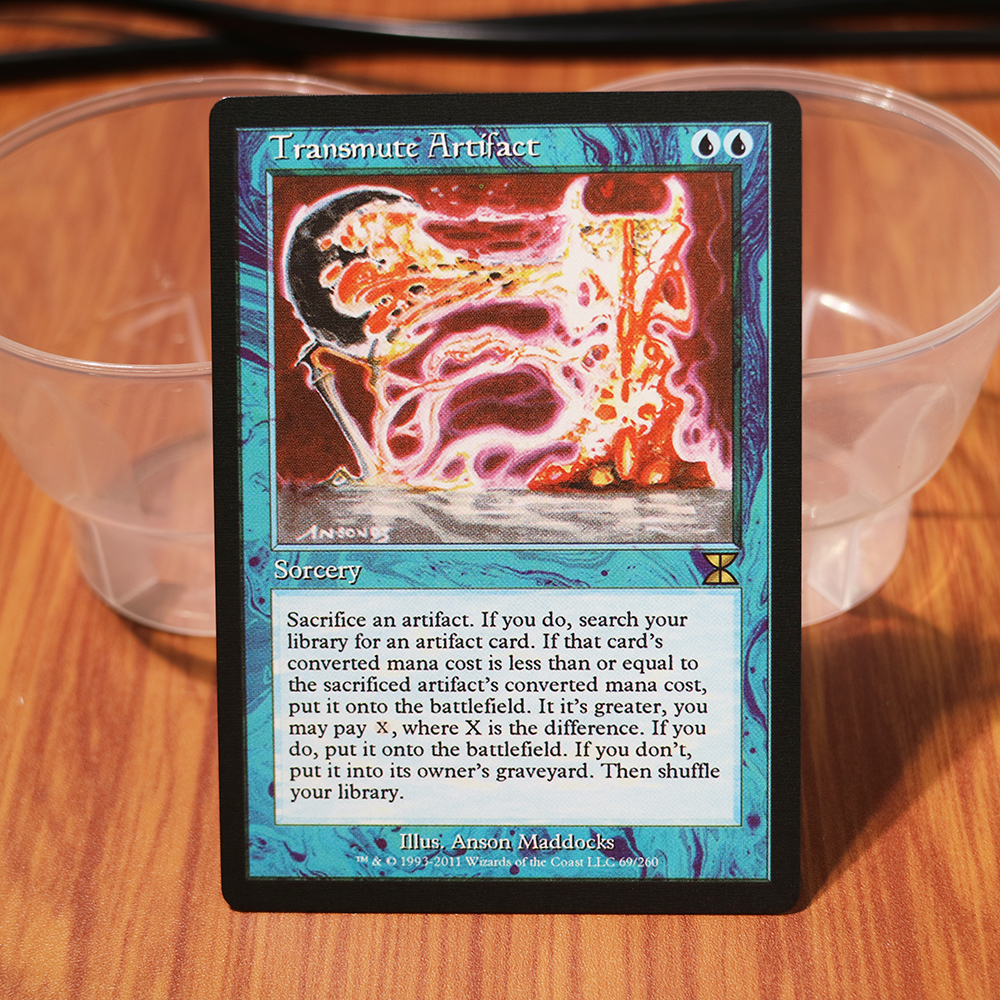 Transmute Artifact Masters Edition IV (ME4) magic the gathering