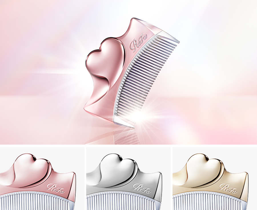 ツヤあふれる髪へ導く、魅惑のヘアコーム。ReFa Aira WITH（リファ