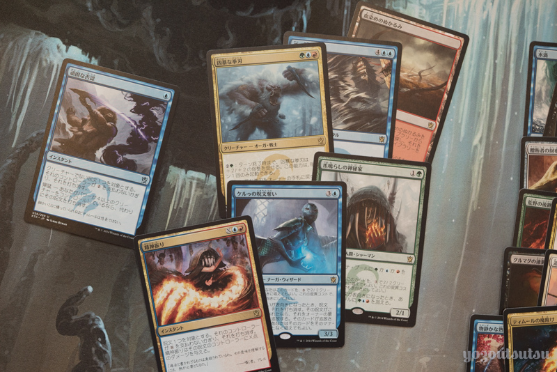 MTG】今更タルキール覇王譚を1BOX開封した【フェッチくじ】 | Bablovia