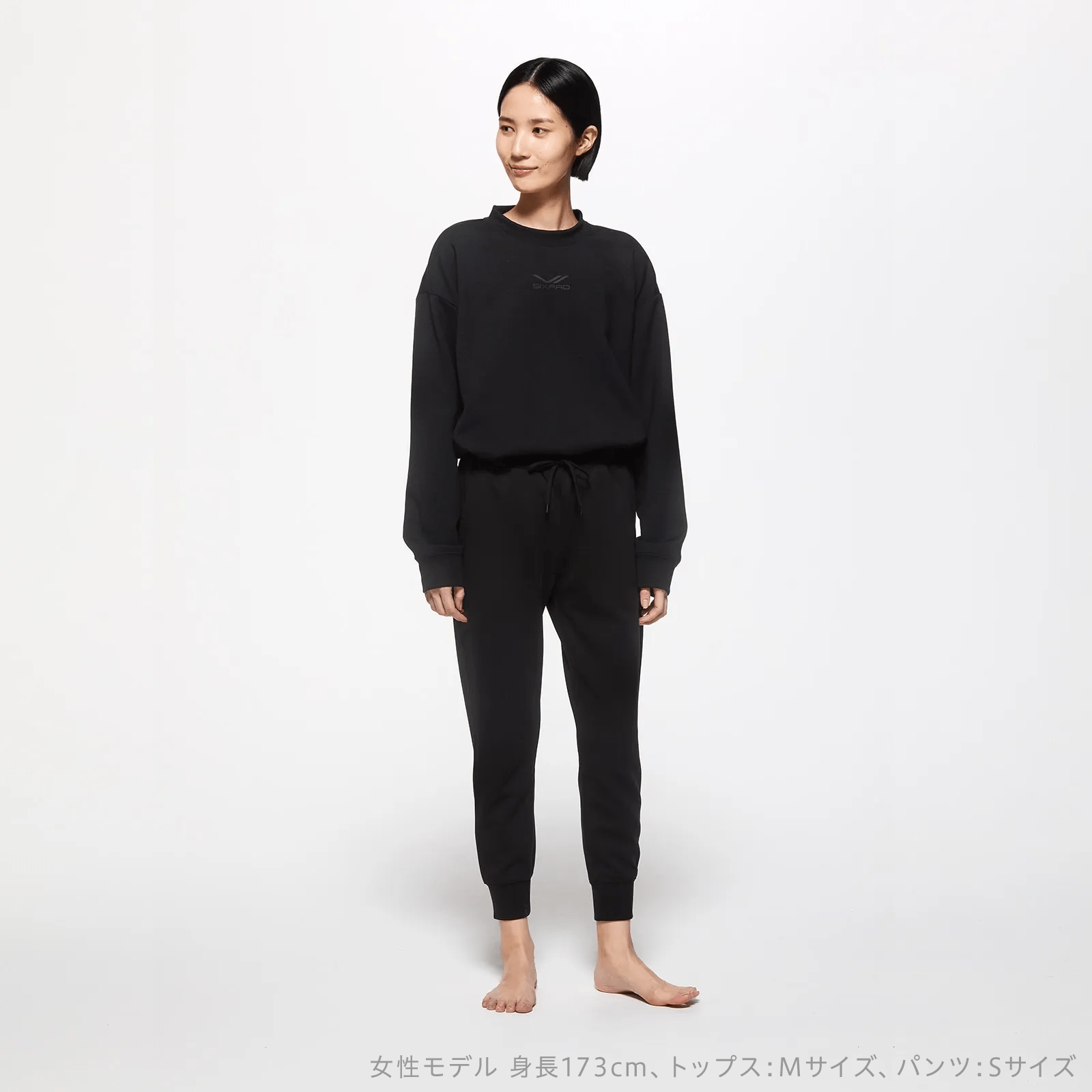 一般医療機器】シックスパッド リカバリーウェア(クルーネック