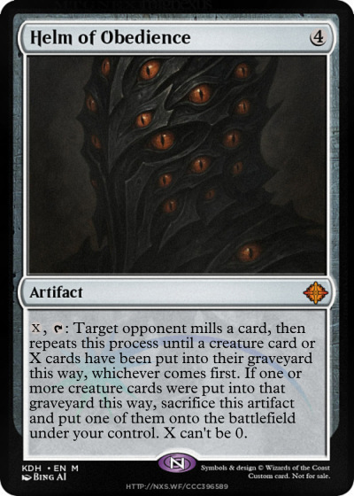 MTGNexus - Helm of Obedience