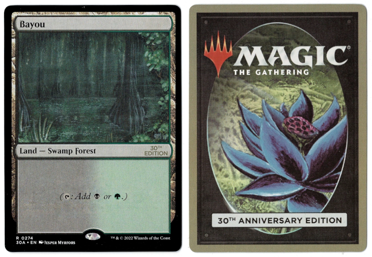 Dual Lands Magic the Gathering proxy cards set