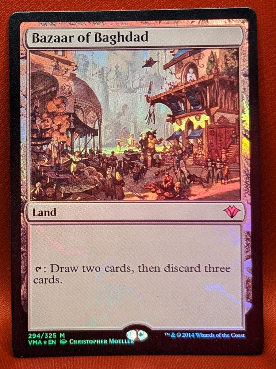 Bazaar of Baghdad Magic the Gathering Proxy