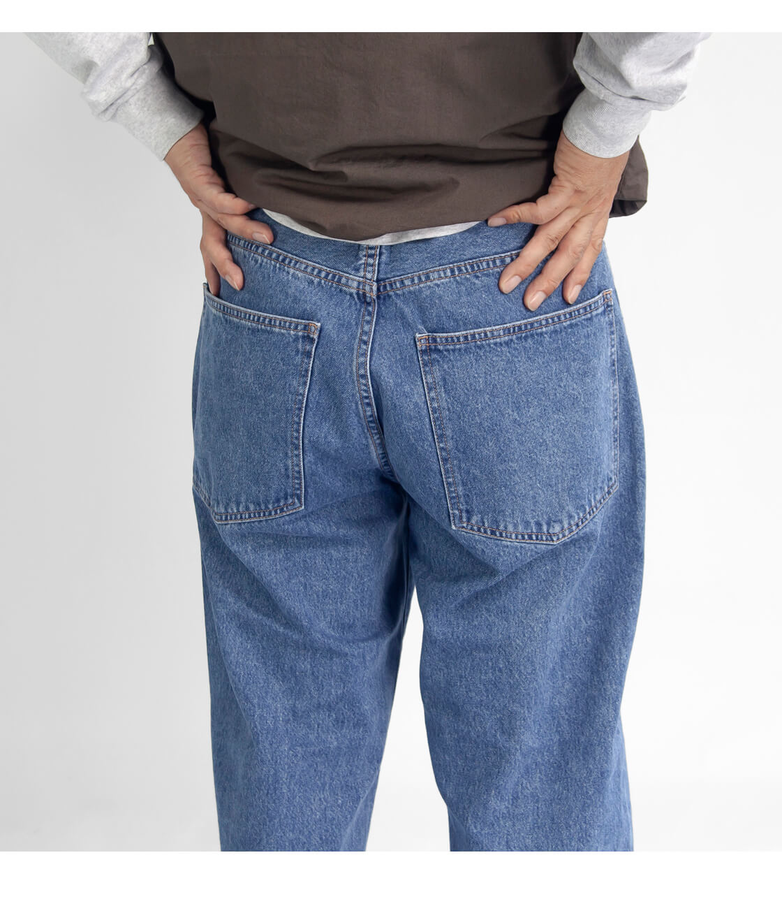 NEEDBY heritage ニードバイヘリテージ TONY ルーズテーパード デニム