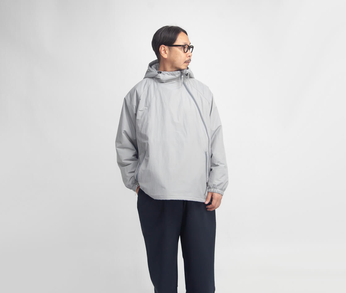 AXESQUIN アクシーズクイン ポーラテックパワーフィル バイアスジップ