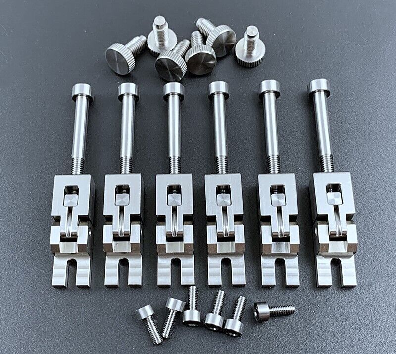 Floyd Rose Titanium Double Locking Systyem Locked Saddles for