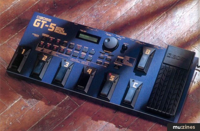Boss GT-5 Guitar Effects Processor (STG Dec 96)
