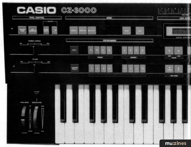 Casio CZ3000 Polysynth (EMM Feb 86)