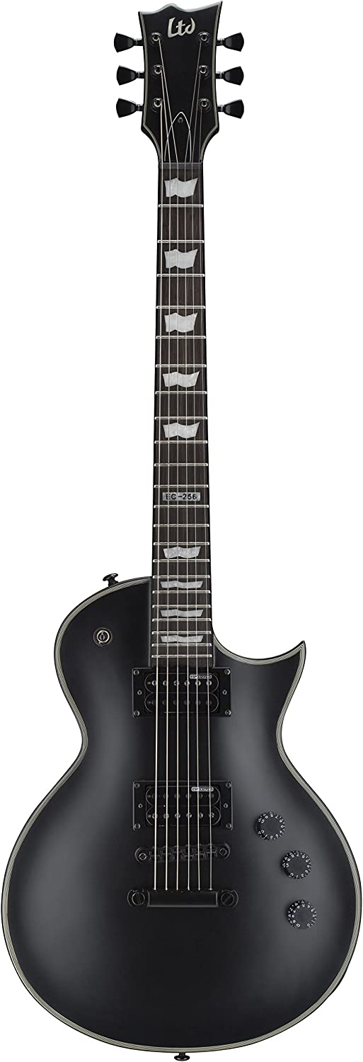 ESP LTD EC-256 Electric Guitar - Black Satin (LEC256BLKS) – Mugan