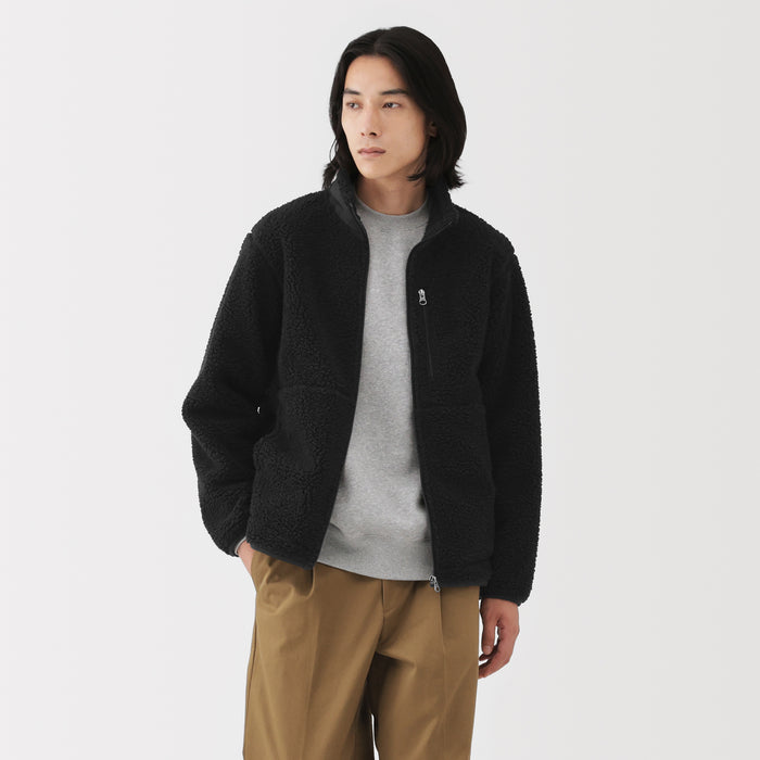 Boa Fleece Jacket | Men's Fall Outerwear | MUJI USA