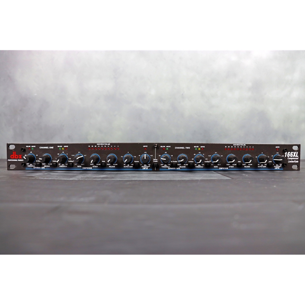 DBX 166xl Compressor Limiter Gate Preowned
