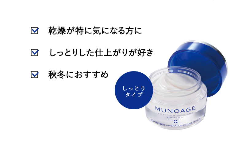 ハリ弾力クリーム（アドバンストリジュビネーションクリームエンリッチ