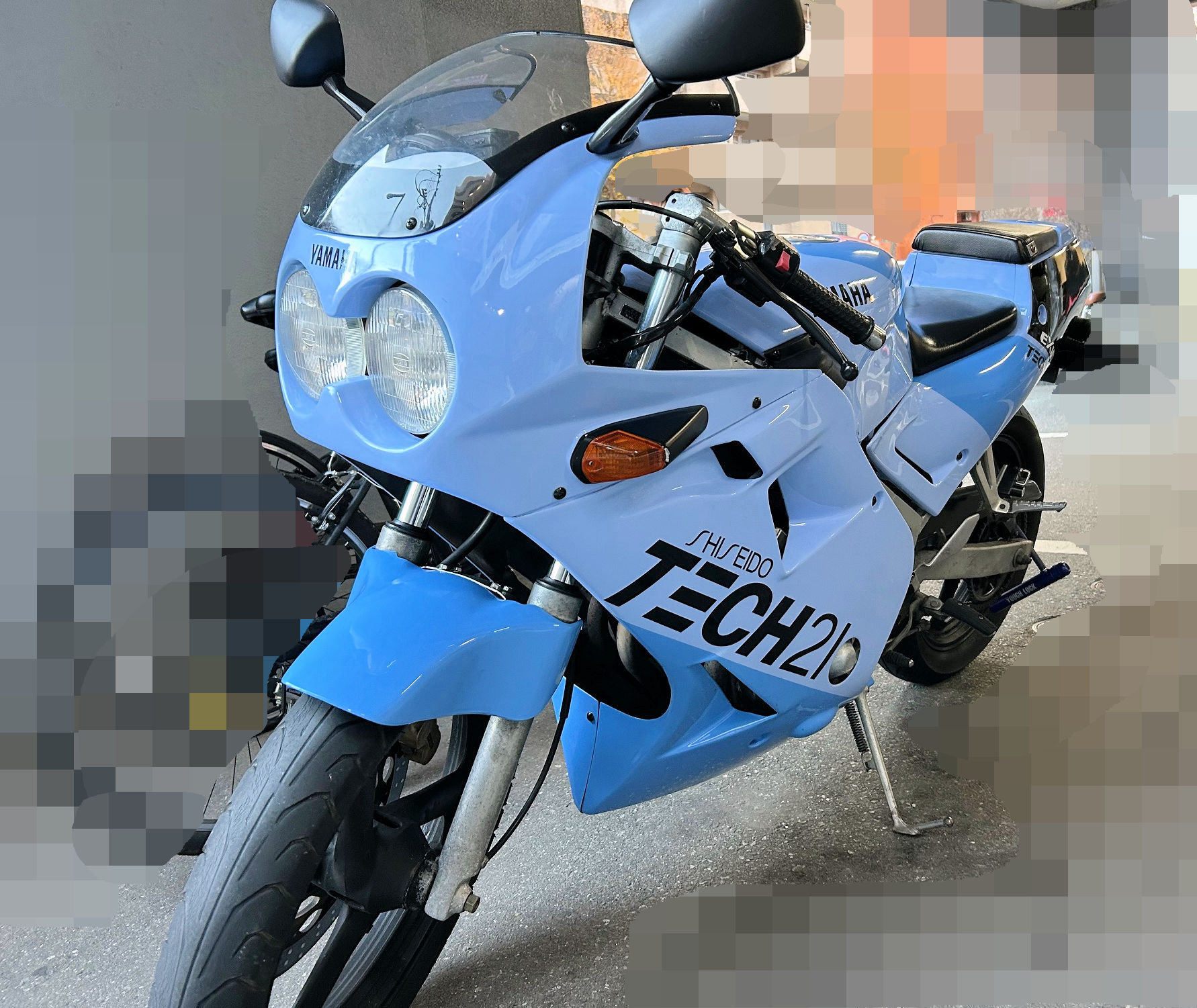 資生堂『TECH 21』のスポンサーカラーの | 村上タイヤ