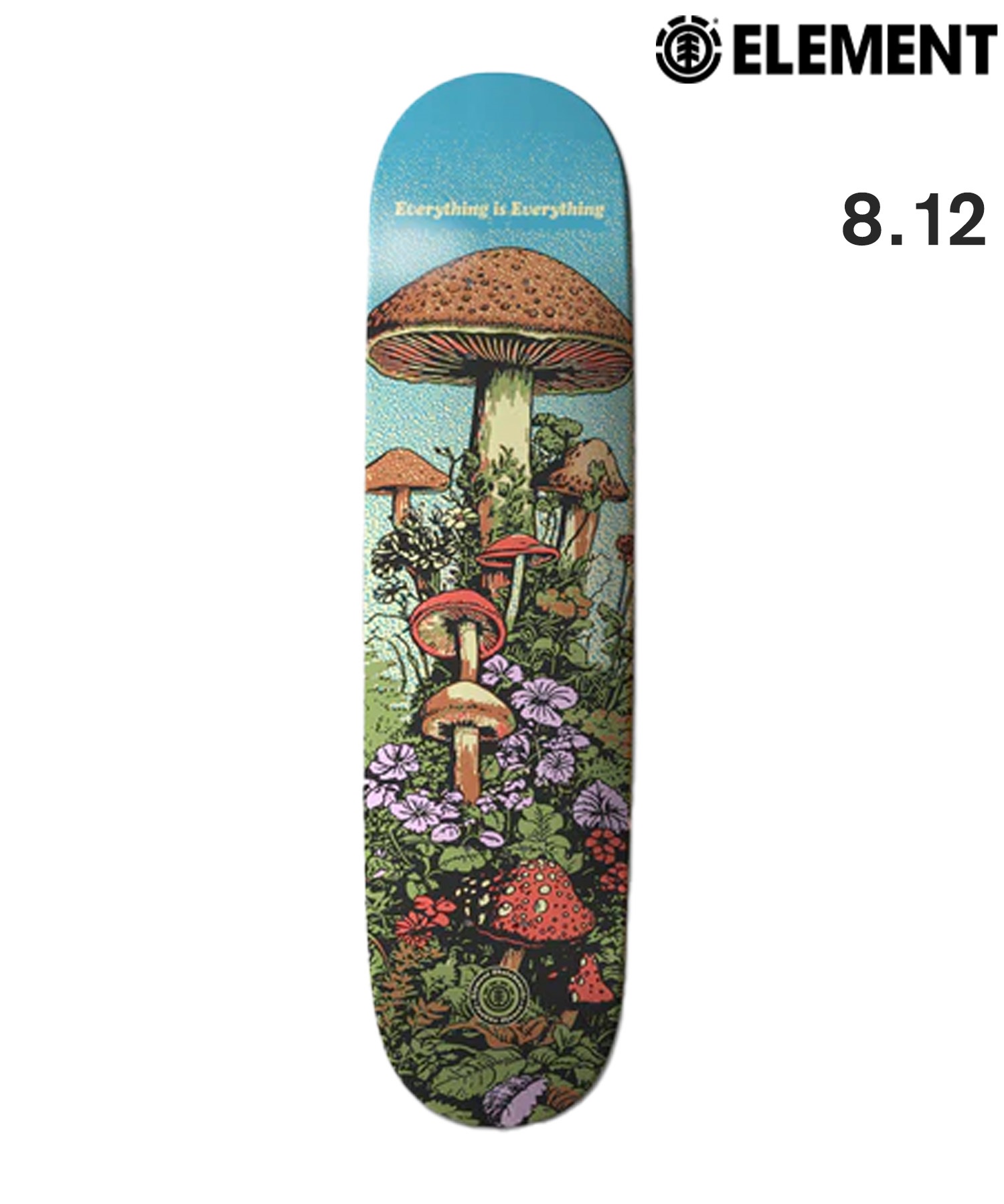 ELEMENT エレメント スケートボード デッキ 8.125inch FUNGI JAAKKO