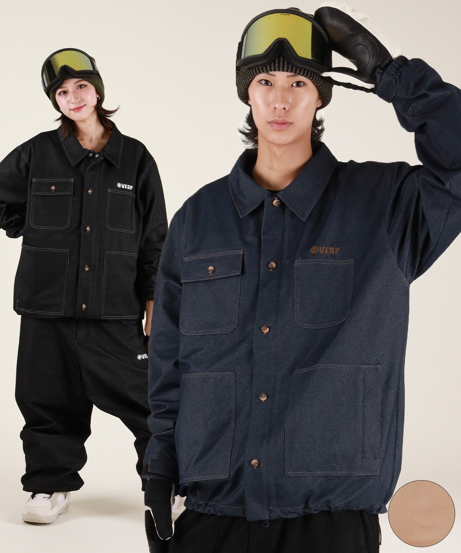 VESP べスプ VPMJ1071 スノーボード ウェア ジャケット ユニセックス