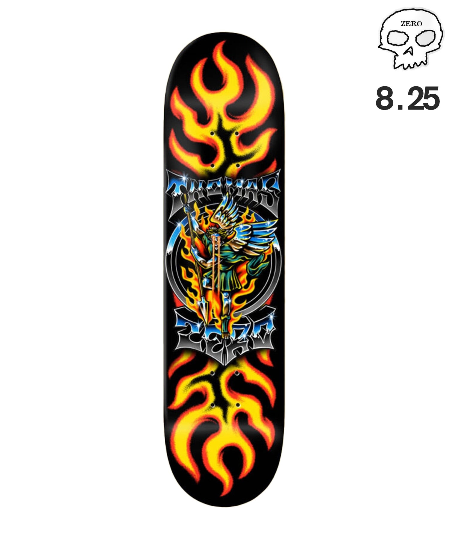 ZERO ゼロ スケートボードデッキ 8.25inch THOMAS CHROME ムラサキ