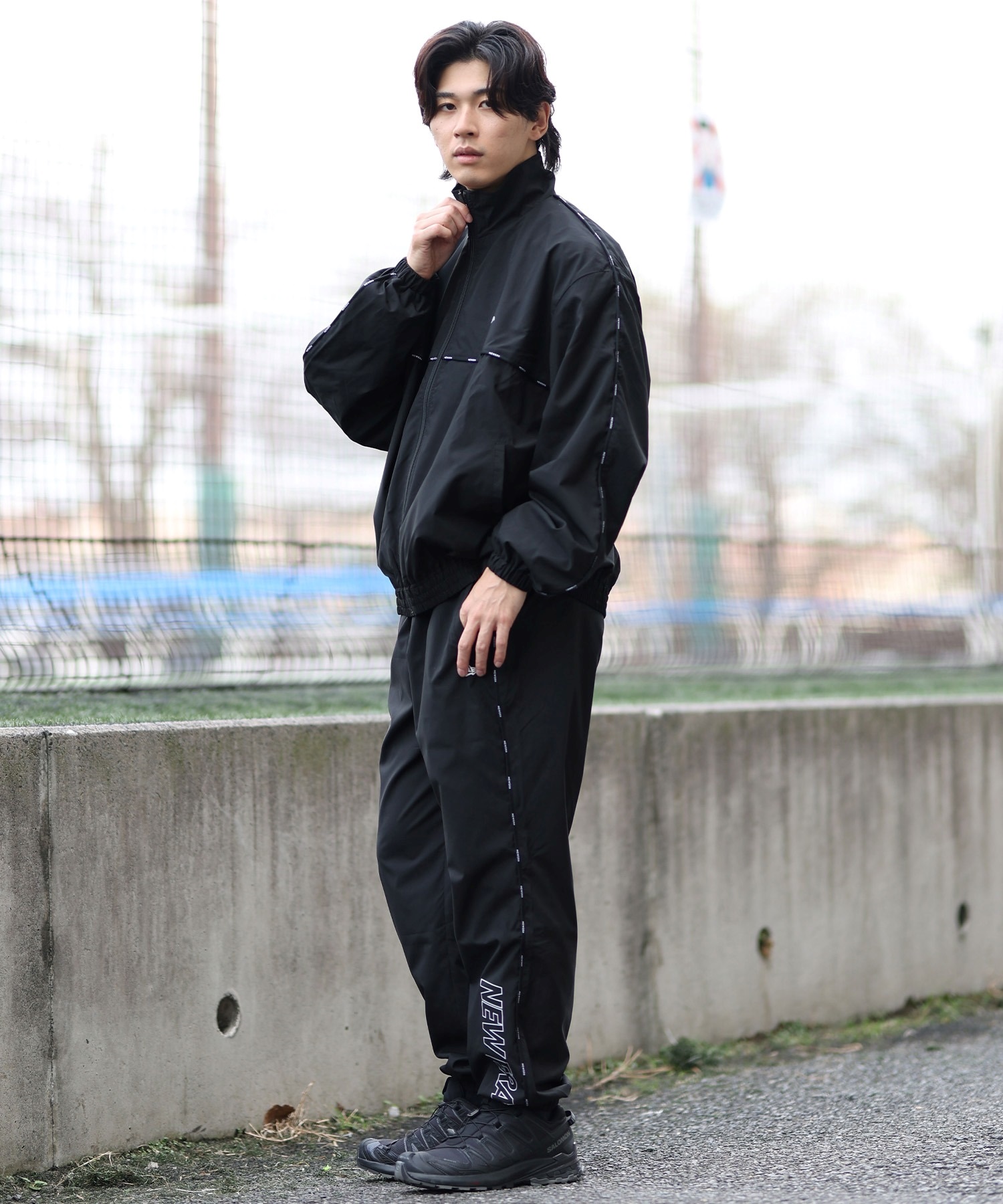 NEW ERA ニューエラ メンズ ロングパンツ トラックパンツ セットアップ