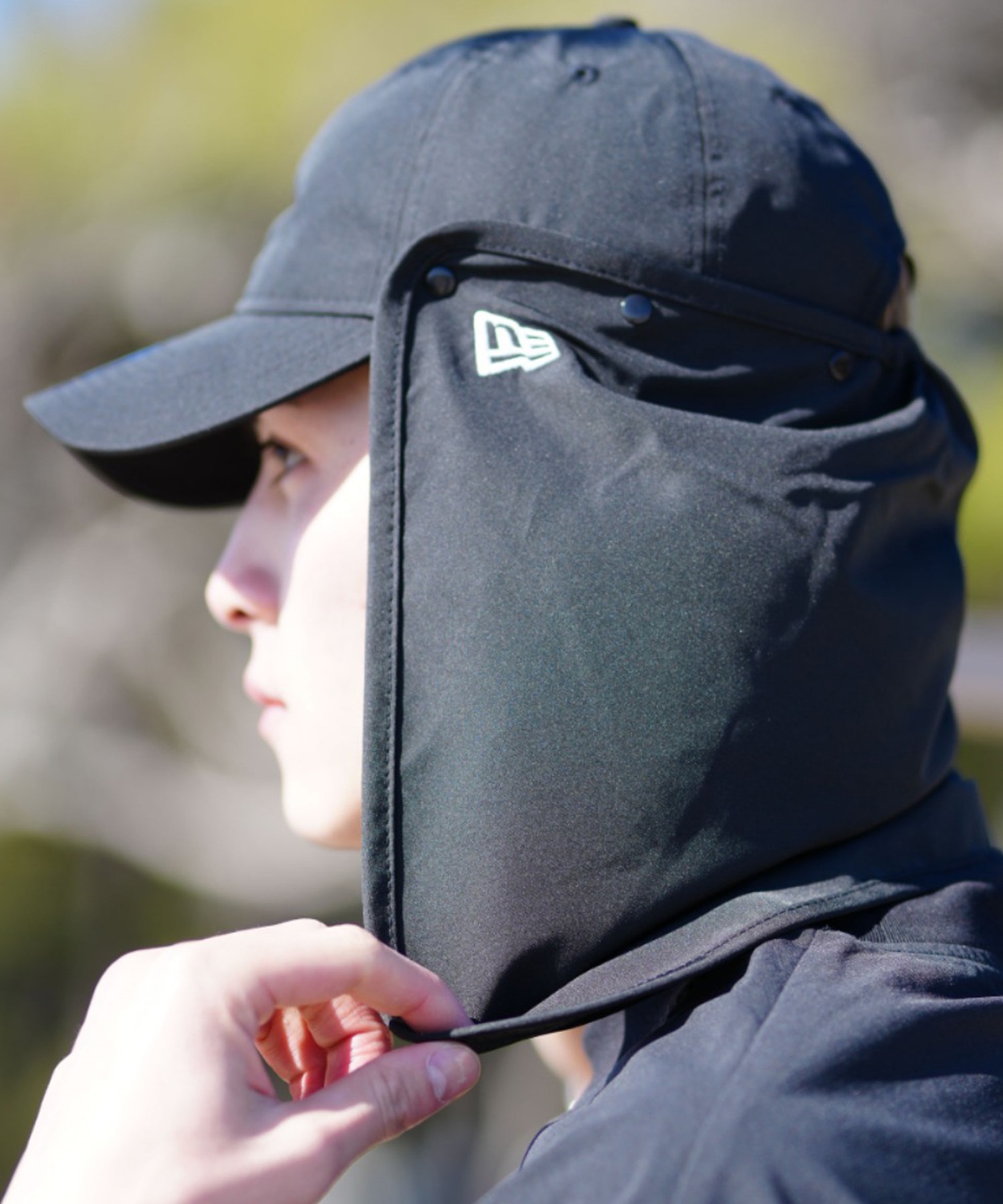 NEW ERA ニューエラ キャップ 帽子 9THIRTY サンシェード ブラック