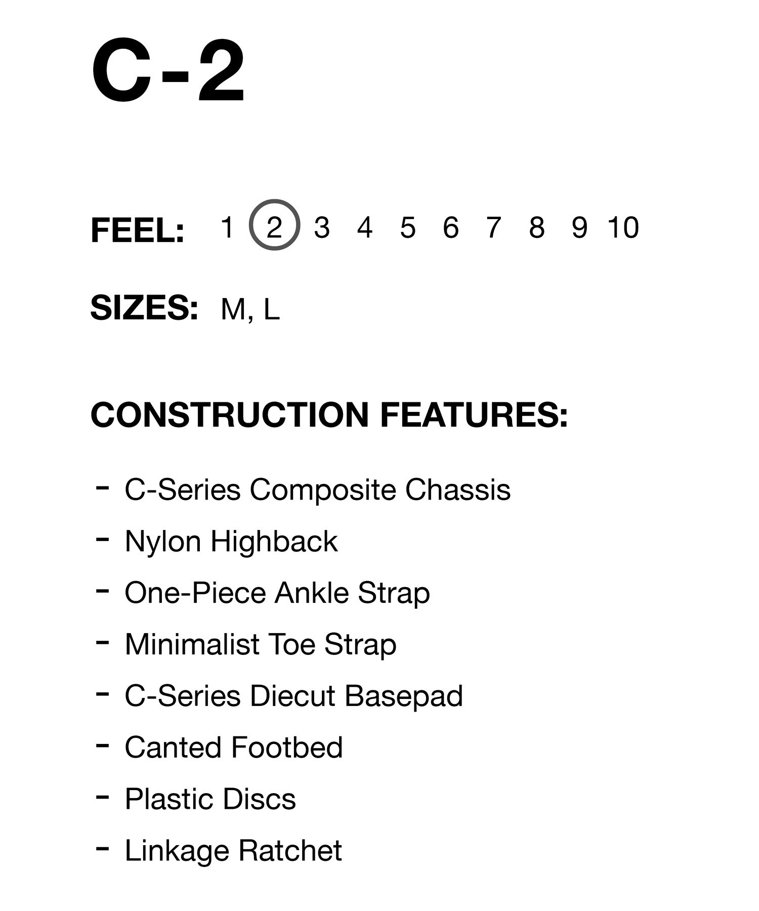 RIDE ライド C-2 スノーボード バインディング ビンディング メンズ