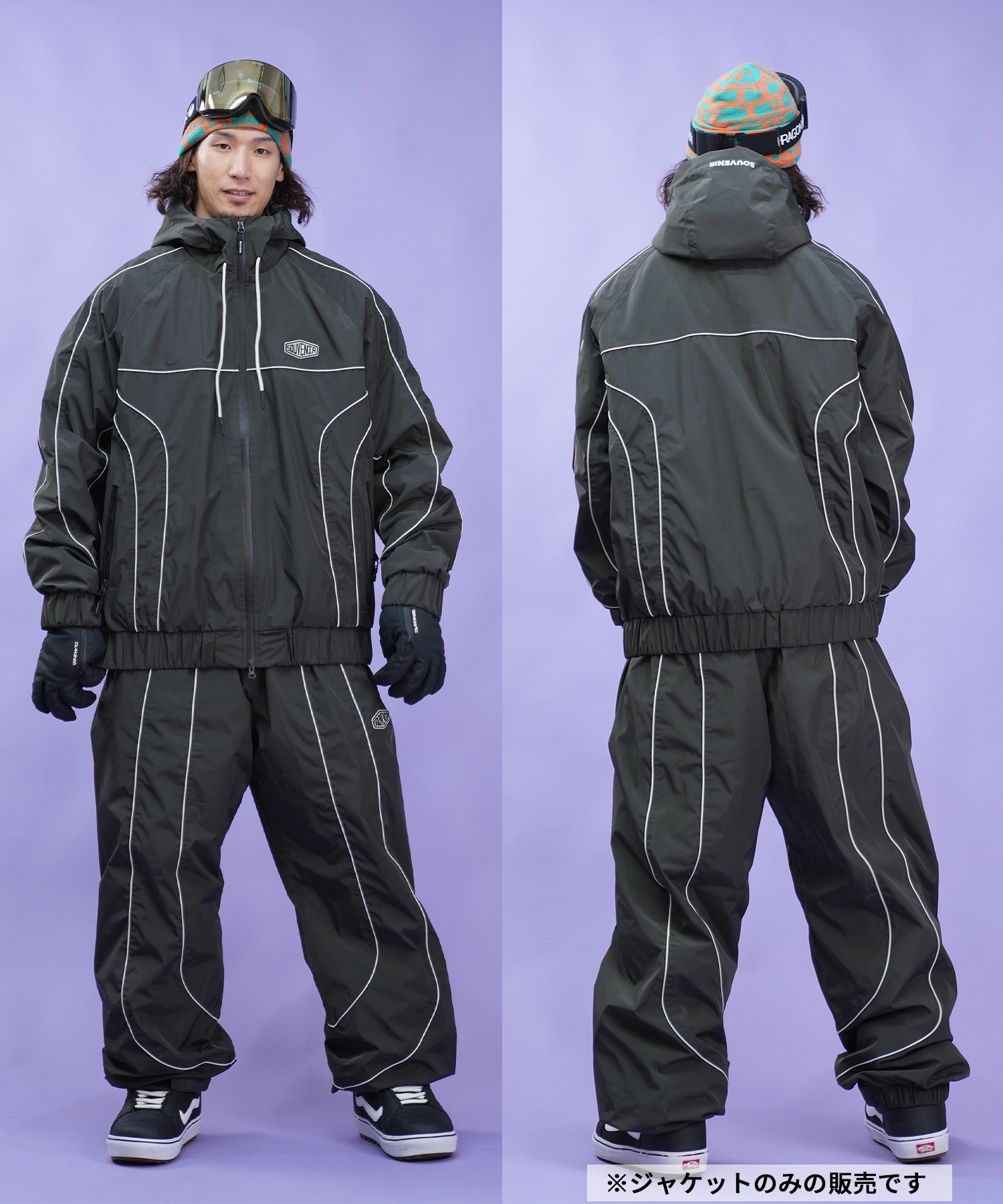 SOUVENIR スーベニア INSULATED TRACK スノーボード ウェア ジャケット