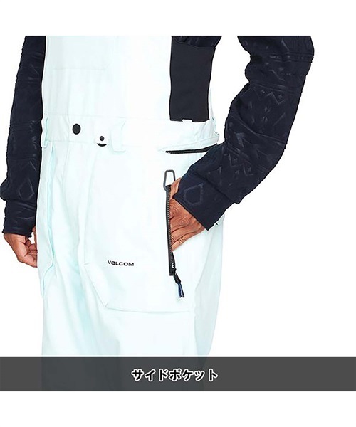 VOLCOM ボルコム RAIN-GORE-TEX-BIB スノーボード ウェア パンツ 22-23