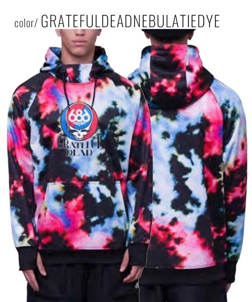 686 M3WNCS112 BONDED FLEECE PULLOVER HOODY スノーボード ウェア