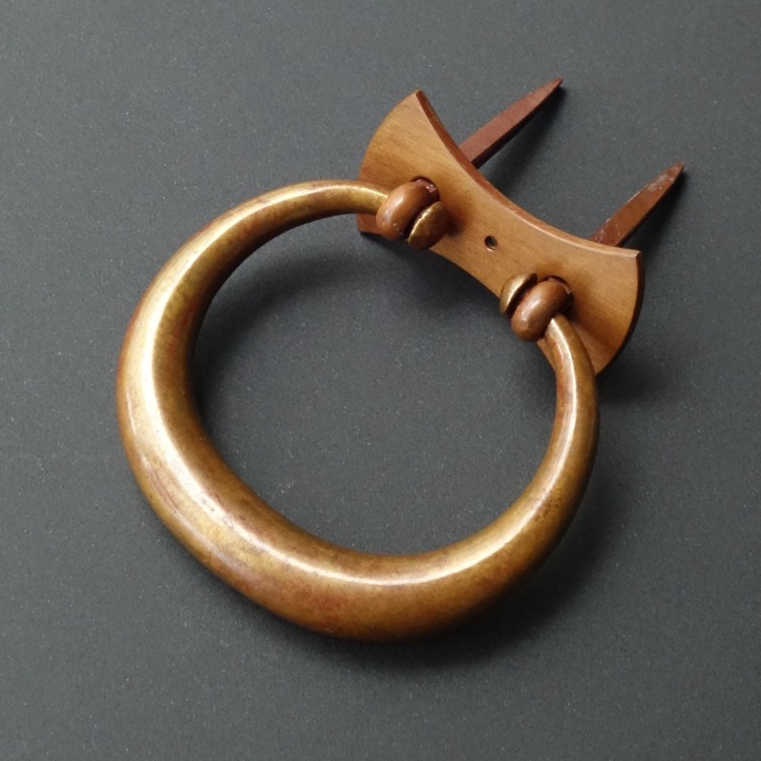 和箪笥取手3・銅製わらび取手・さるかん－和風取手は京都の室金物で