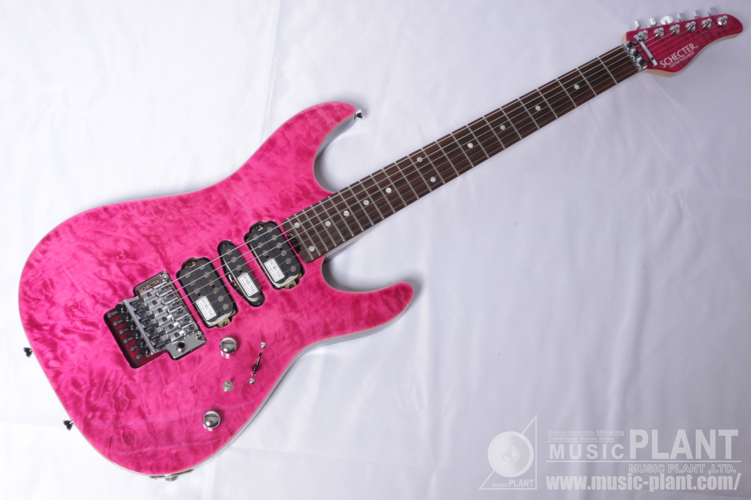 SCHECTER エレキギターNV-3-24-AL/PINK/R中古品()売却済みです