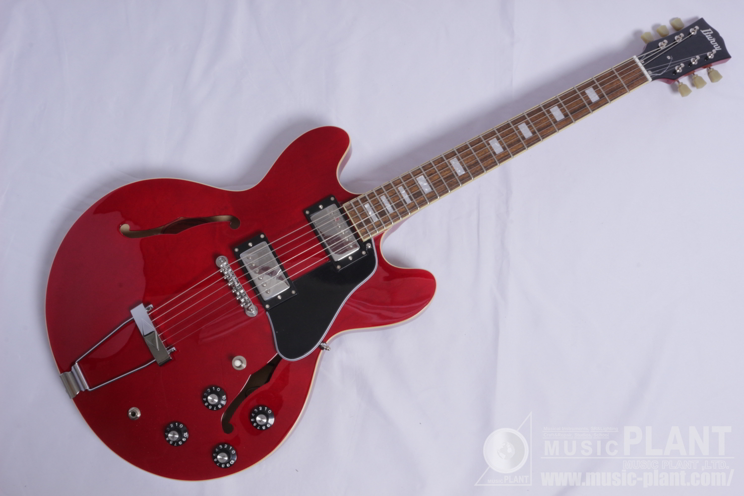 Burny RSAシリーズ セミアコースティックギターRSA-75 CRアウトレット