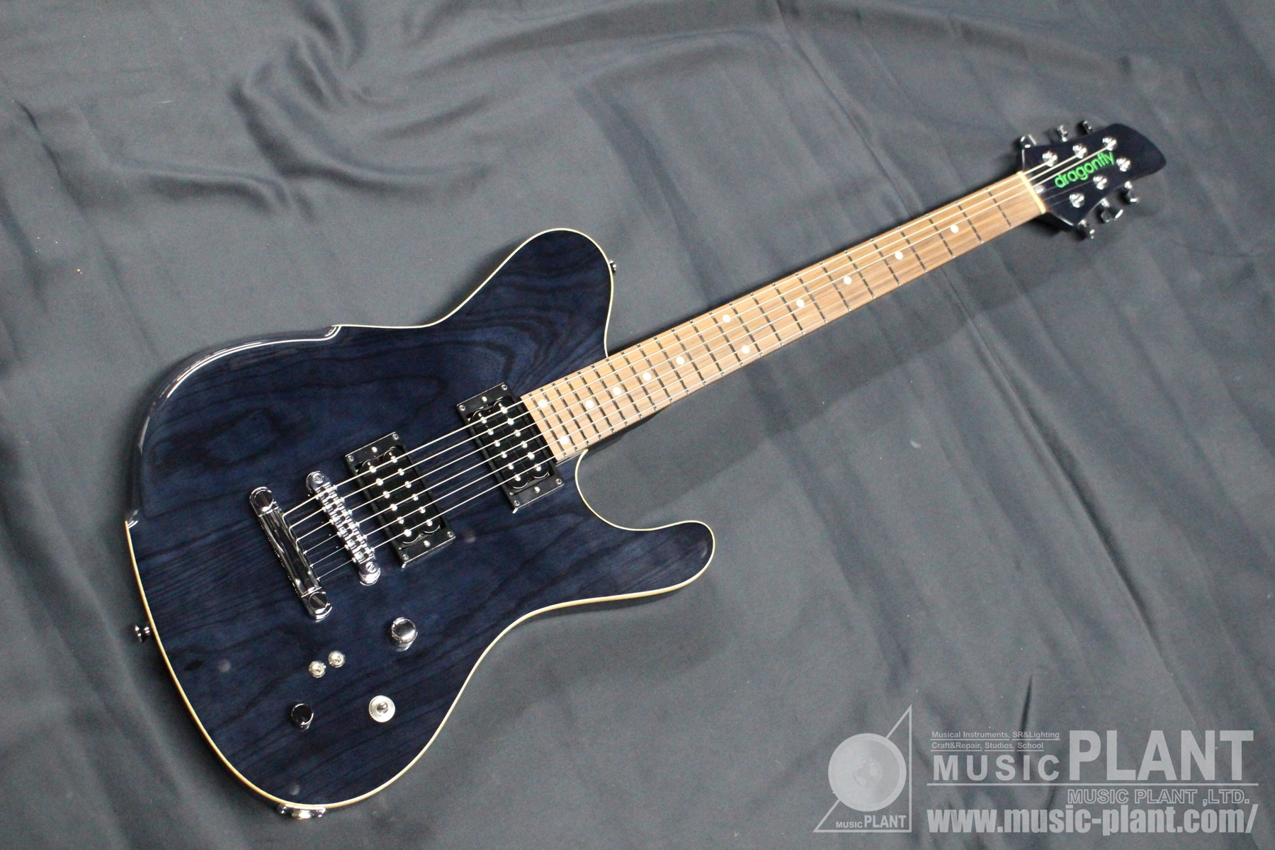 dragonfly エレキギターBORDER 666 HH Trans Black w/Chrome Hardwear