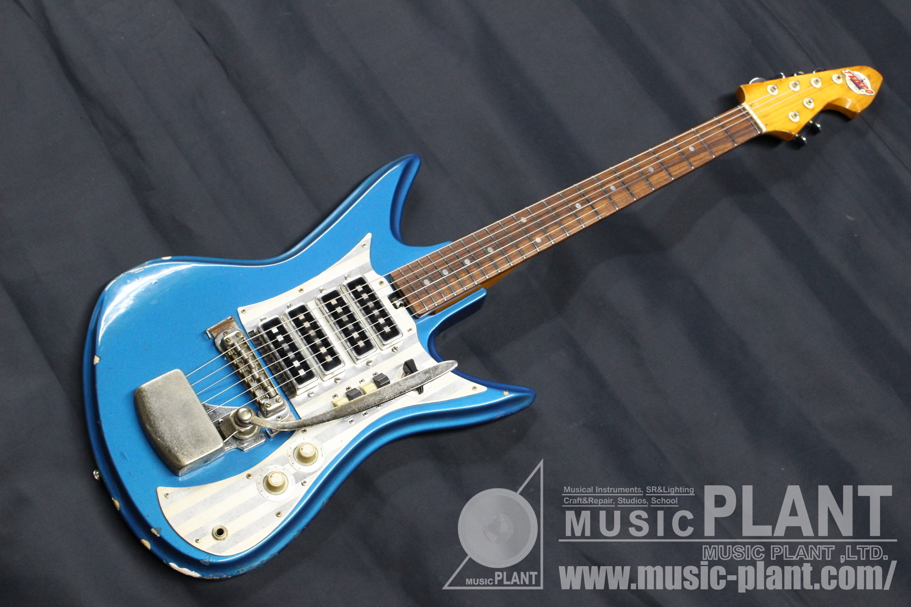 TEISCO Kシリーズ エレキギターET-460 K4L Blue中古()売却済みです