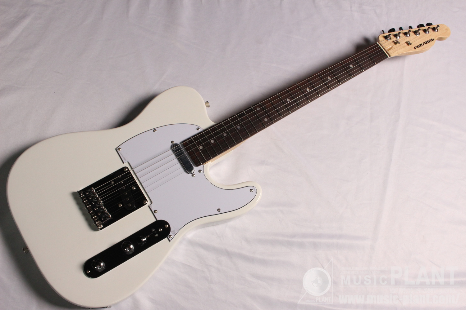 PlayTech エレキギターTL250 ROSE WHITE中古()売却済みです