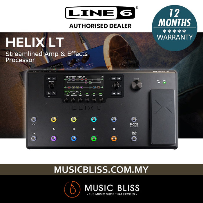 Line 6 Helix LT Guitar Multi-effects Processor (LINE6 HelixLT