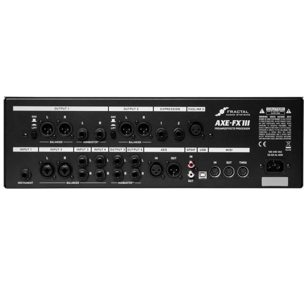 Fractal Audio Axe-Fx III Amp Modeler-Multi-FX Processor