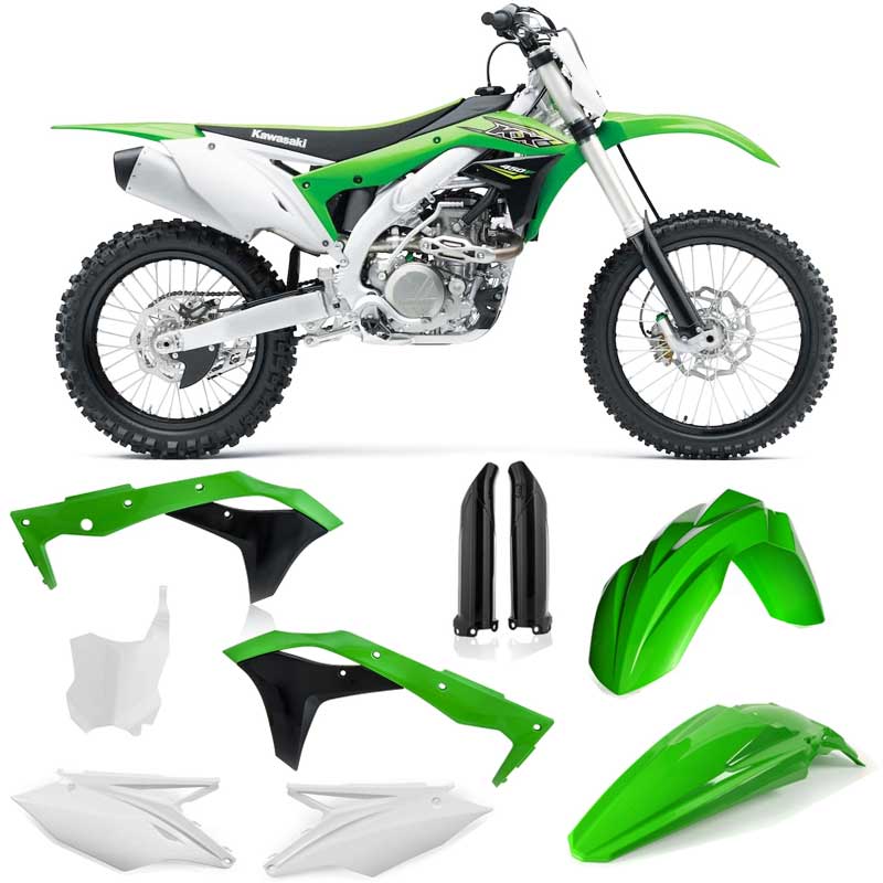 Acerbis Full Plastic Kit Kawasaki KX250F (18-19) Original 18 - MX1