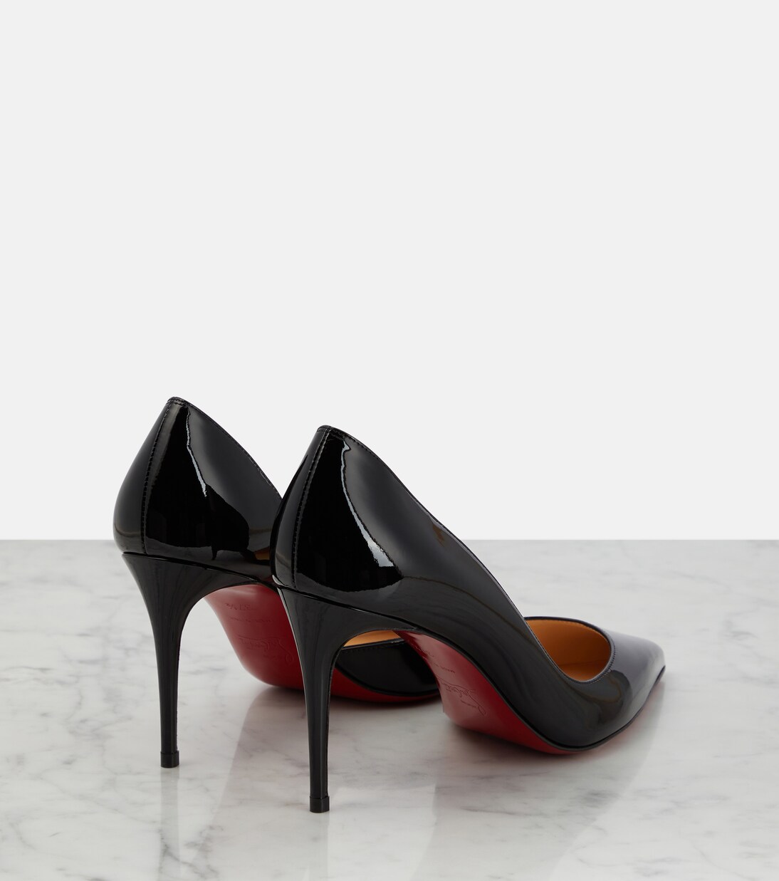 Iriza 85 patent leather pumps in black - Christian Louboutin
