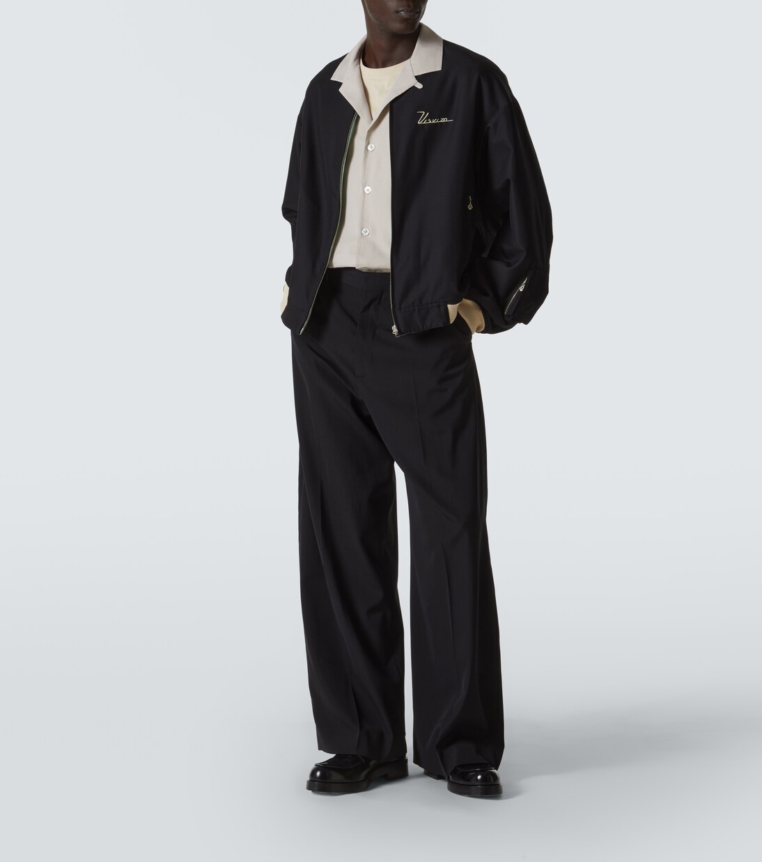 Souvenir reversible bomber jacket in black - Visvim | Mytheresa