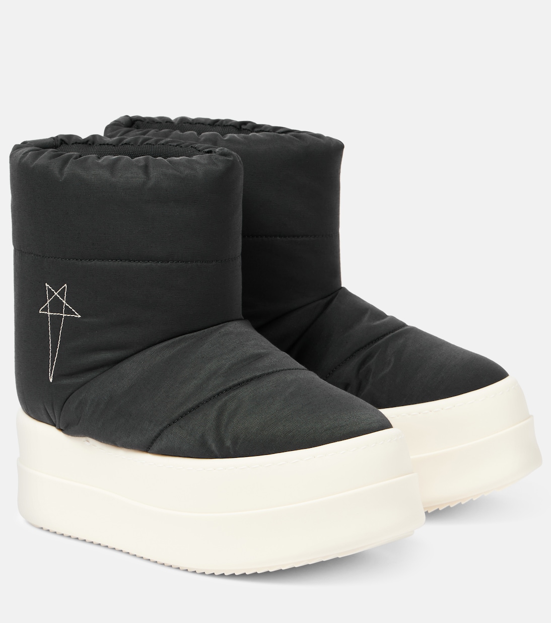 DRKSHDW Mega Bumper Lunar Boots in black - Rick Owens | Mytheresa
