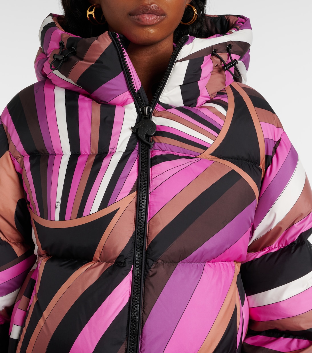 Iride down jacket in pink - Pucci | Mytheresa