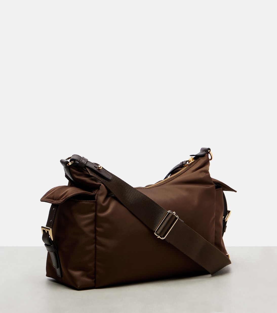 Prada Explore Re-Nylon Large shoulder bag in brown - Prada | Mytheresa